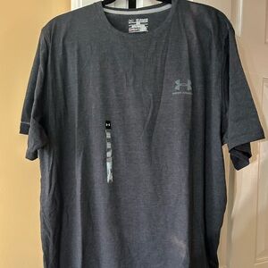 Under Armour Men's Charcoal Short Sleeve Tee